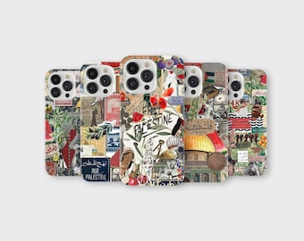 Palestine Phone Case Free Palestine Map Phone Cover for iPhone 16 Pro Max 15 14 13 12 11 Plus Samsung S25 Ultra S24 S23 S22 S21 S20 FE A16