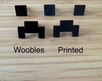 Printed Creeper Safety Eyes and Mouth for Amigurumi (Quantity is in pairs)
