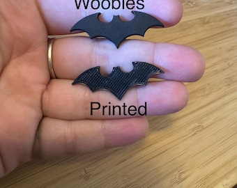 Printed Bat Shape Safety Eye/Pin for Amigurumi