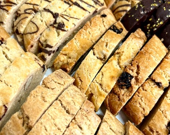 Biscotti Cookies - 12 Piece, Choose Your Own Flavor