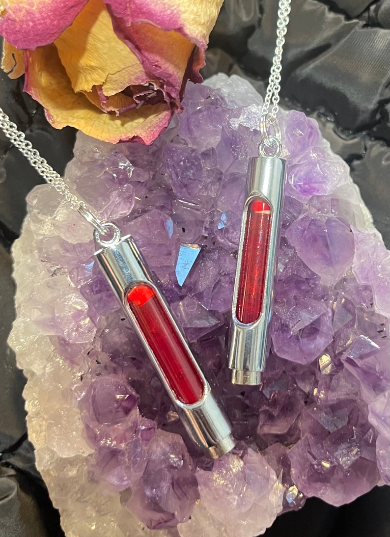Vampire Blood Elixir Witches Vial Necklace Cosplay Ritual Necklace ...