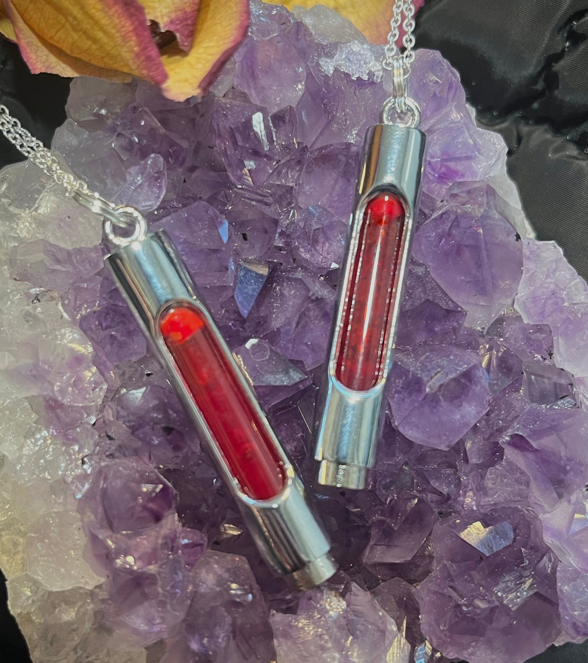 Dexter Jordan Chase's Blood Vial Necklace original TV series prop