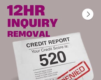 Credit Rstoration: Step-by-Step 12hr Inquiry Removal