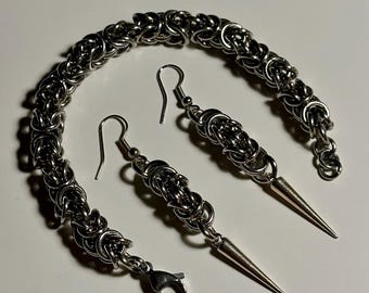 Byzantine Set | Bracelet & Earrings