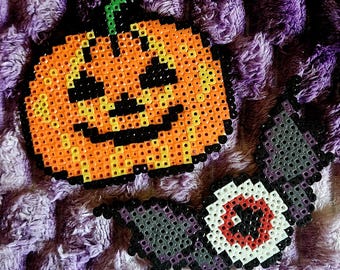 ハロウィンパンプキンライトスティック（ビーズ付き） - Etsy 日本