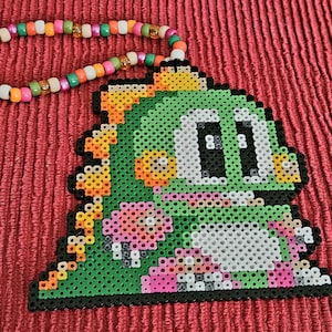 Bubble Bobble (BUB) Perler with beads
