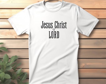 Jesus is Lord - Christian Short Sleeve Shirt