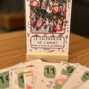PDF du Calendrier de l’avent original - défis et actes de gentillesse - Noël