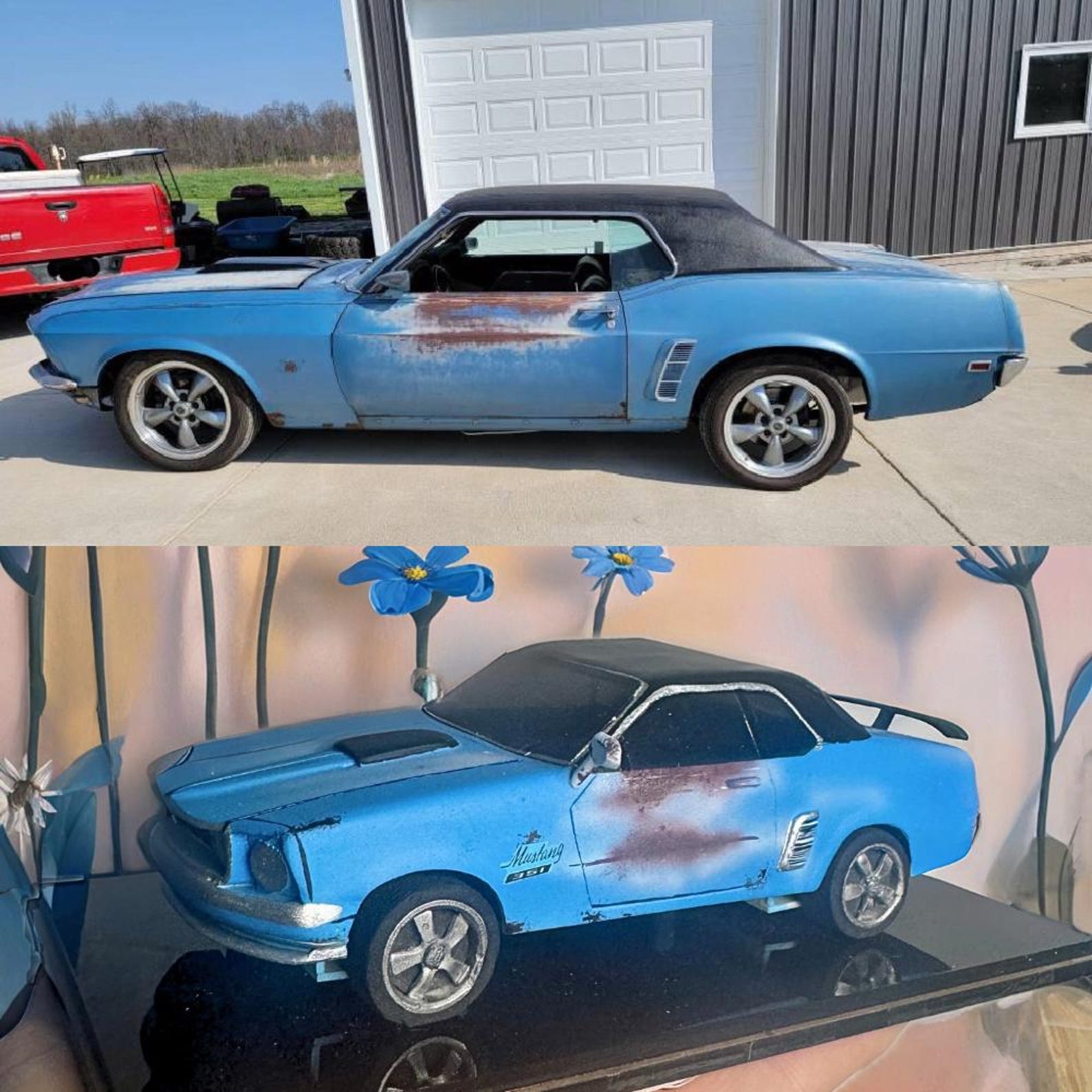 Custom Miniature Car Replica