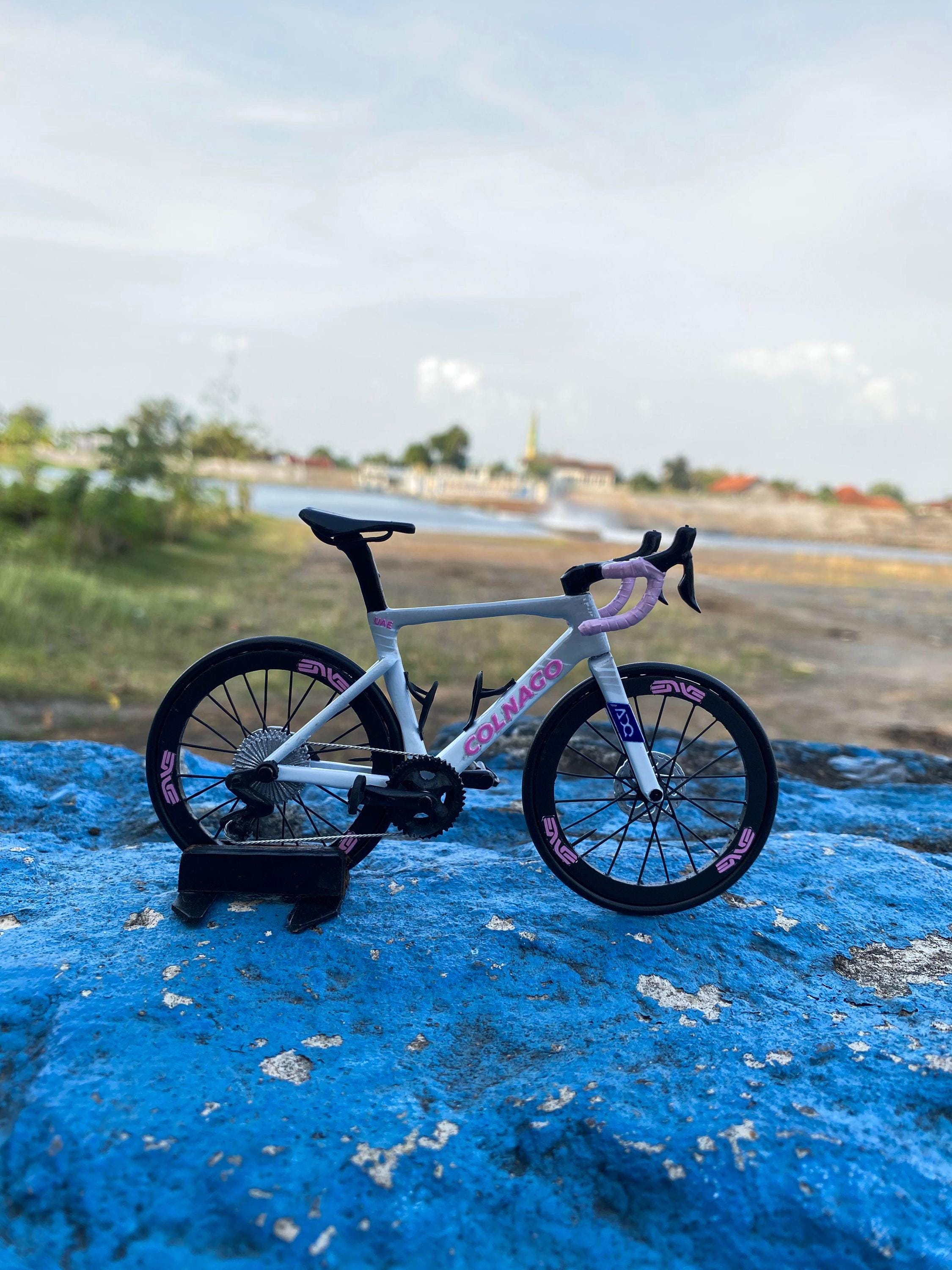 Colnago V5RS - Miniature Replica Handmade Bicycle - Cyclist Gift