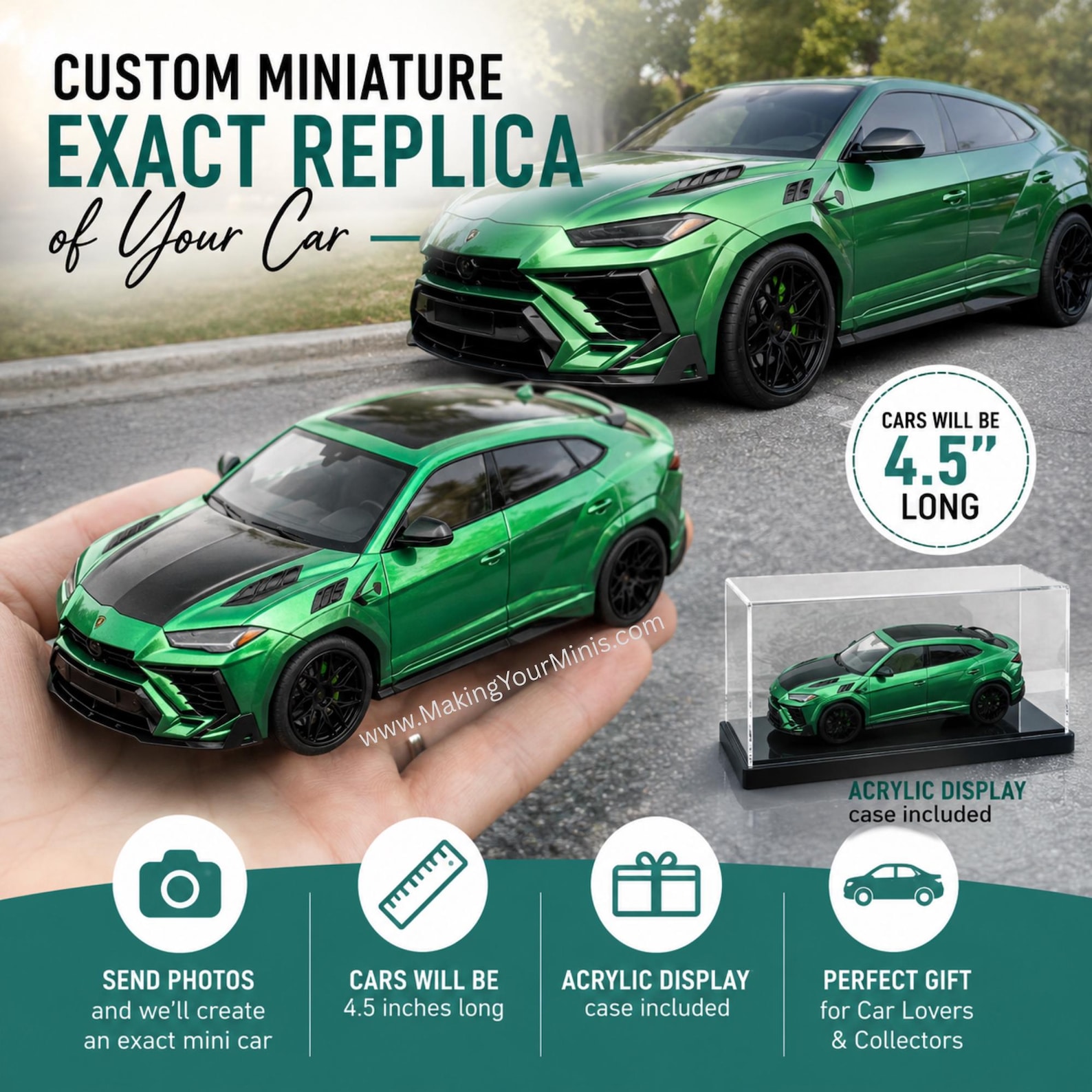 Custom Miniature Car Replica