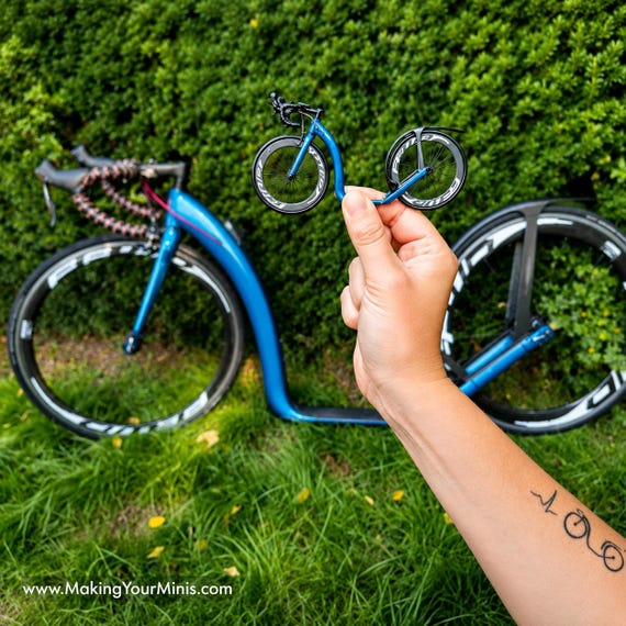 Buy Custom Replica Miniature Bicycle - Cyclist Bike Gift With