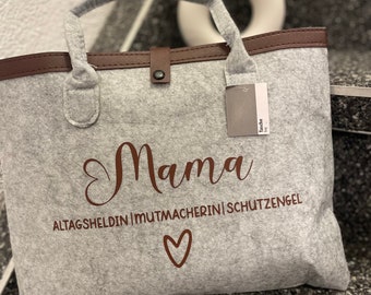 Filztasche / Muttertag /Muttertagsgeschenk/ beste Mama