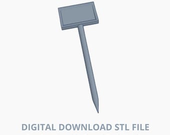 Cookie Scribe/Scraper Sprinkle Shovel Boo Boo Stick - Digital Download STL File for 3D Printing