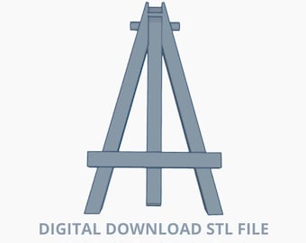 Mini caballete expositor de galletas - Descarga digital de archivo STL para impresión 3D