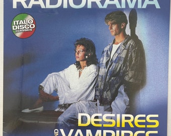 Radiorama – Desires And Vampires 1986, Reissue New Vinyl, LP, Album, Italo-Disco, Disco, Dance Music, Italo Disco vinyl