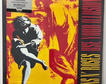 Guns N' Roses – Use Your Illusion I, 2x Vinyl, Sealed, LP, Album, Reissue, Remastered, 180 Grams, Optimal Pressing - Made in Germany