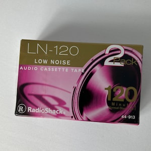 LN-120 Low Nose. Lot 2 audio cassette. A brand-new, unused, unopened, undamaged item in its original packaging