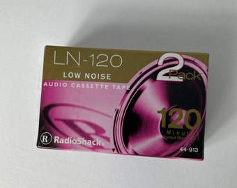 SONY compact cassette C 120【紙箱】LOW NOISE カセットテープ2本セット【未開封新品】●
