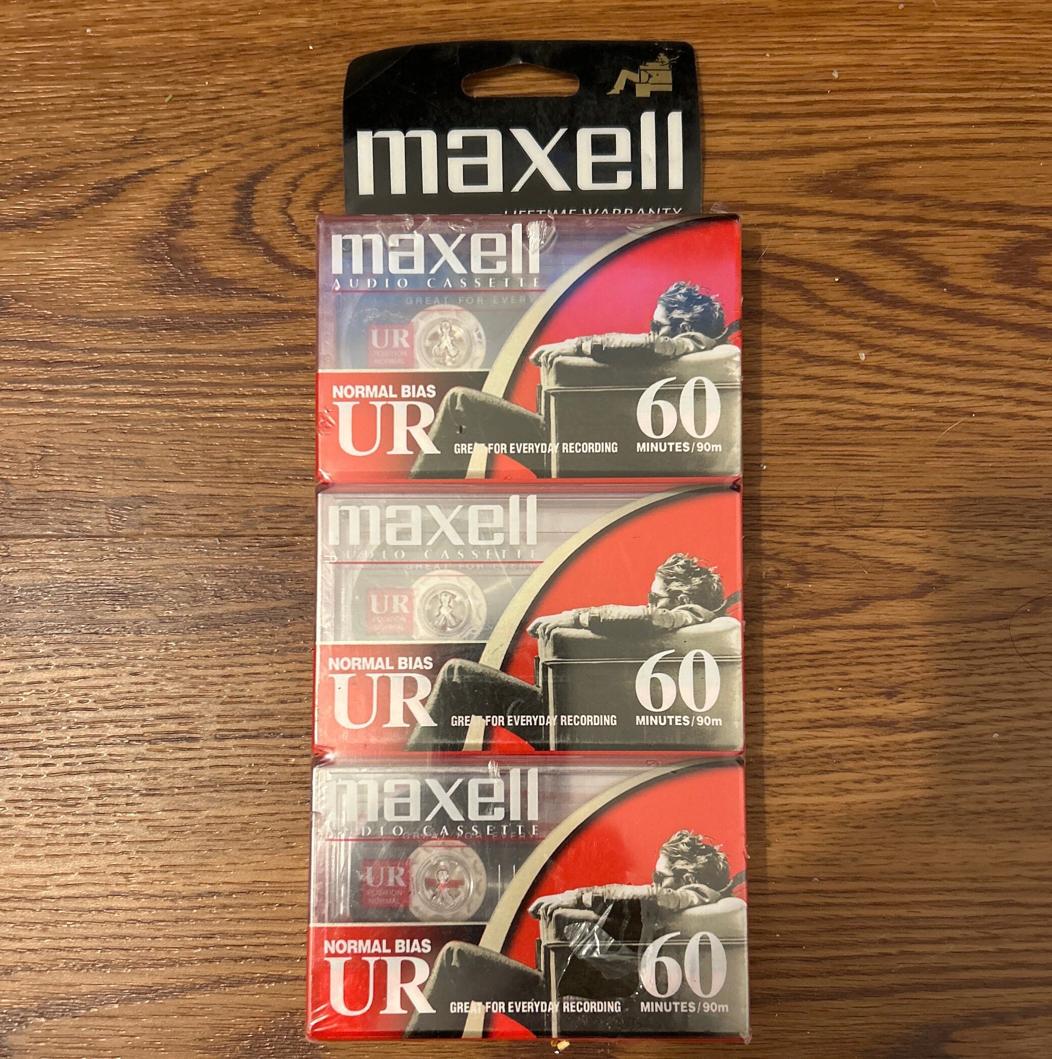 Vintage 1960s Maxell Long Play 150 e35-7 7 Reel Audio Tape