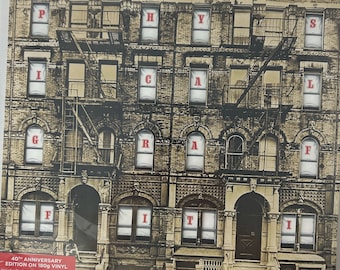 Led Zeppelin - Physical Graffiti 2xLP Vinyl, 180g Vinyl - Remastered - Atlantic Recording - Rock Hard Rock Blues Rock  Classic Rock