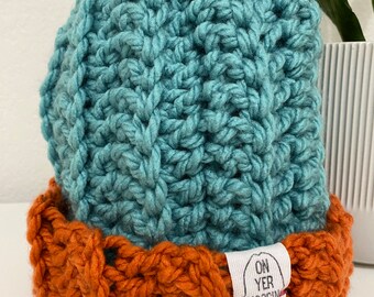 Handmade adult beanie