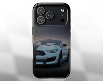 Ford Mustang Phone Case iPhone Samsung Ford Gift Mustang Fan Car Guy Gift Muscle Car iPhone Accessories Racing Enthusiast for Father’s Day