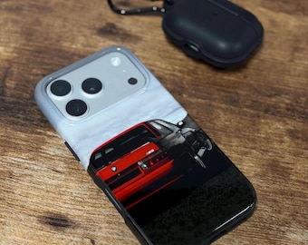 BMW E30 M3 Phone Case for iPhone & Samsung | Iconic BMW E30 M3 Racing Cover | BMW Enthusiast Gift | Automotive Aesthetic Case