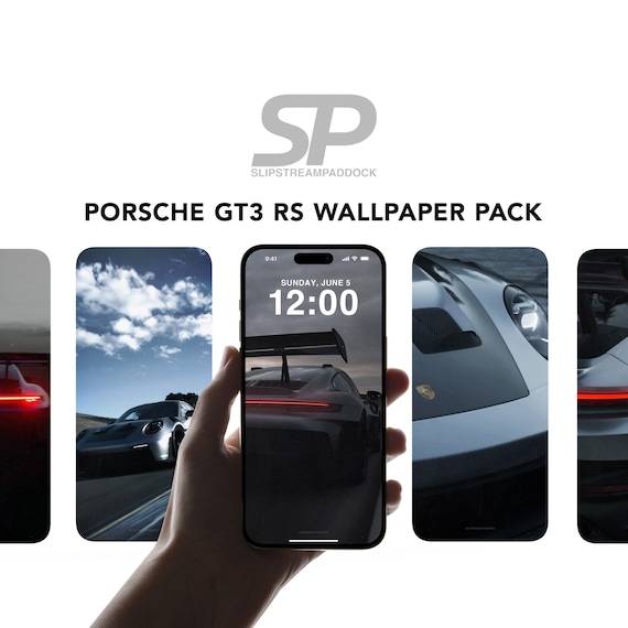 Porsche Gt3 RS Phone Wallpaper - Racing Wallpaper - GT3 RS Porsche 911 Wallpaper - iPhone Mobile Lockscreen - Car Backgrounds - Porsche 911
