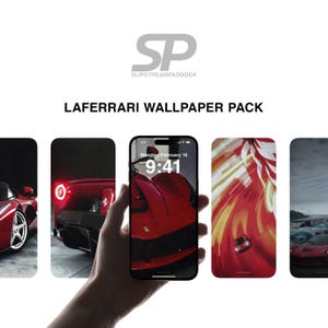 LaFerrari Phone Wallpaper - Racing Wallpaper - LaFerrari Wallpaper - iPhone Mobile Lockscreen - Car Backgrounds - LaFerrari