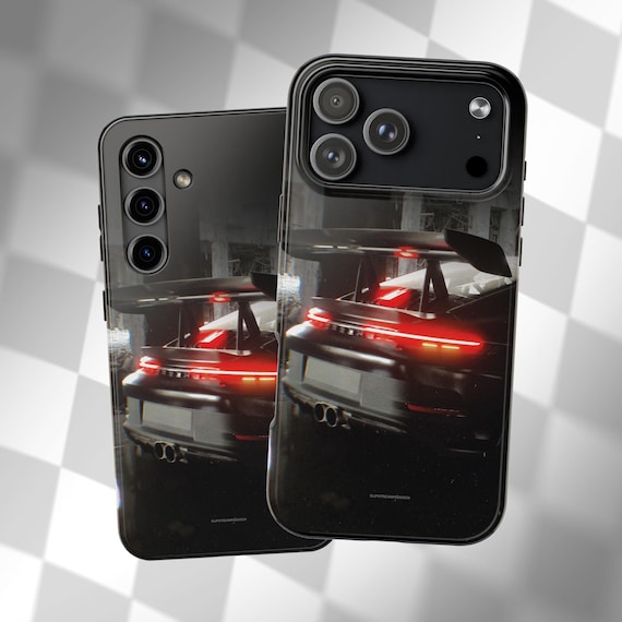 GT3 RS Phone Case - Porsche Phone Case - Porsche GT3 RS Phone Case -  Samsung and iPhone Cases - Racing Phone Case - iPhone 17 Porsche Case