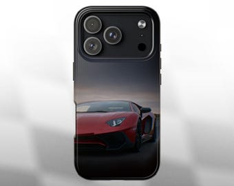Lamborghini Aventador Phone Case iPhone Samsung Lamborghini Fan Car Guy Gift Supercar iPhone Accessories Exotic Car Enthusiast Father’s Day