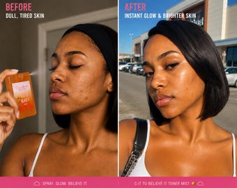 Vitamin C Toner Mist for Dark Marks & Dull Skin | Brightening Face Spray | Cloudline Skincare