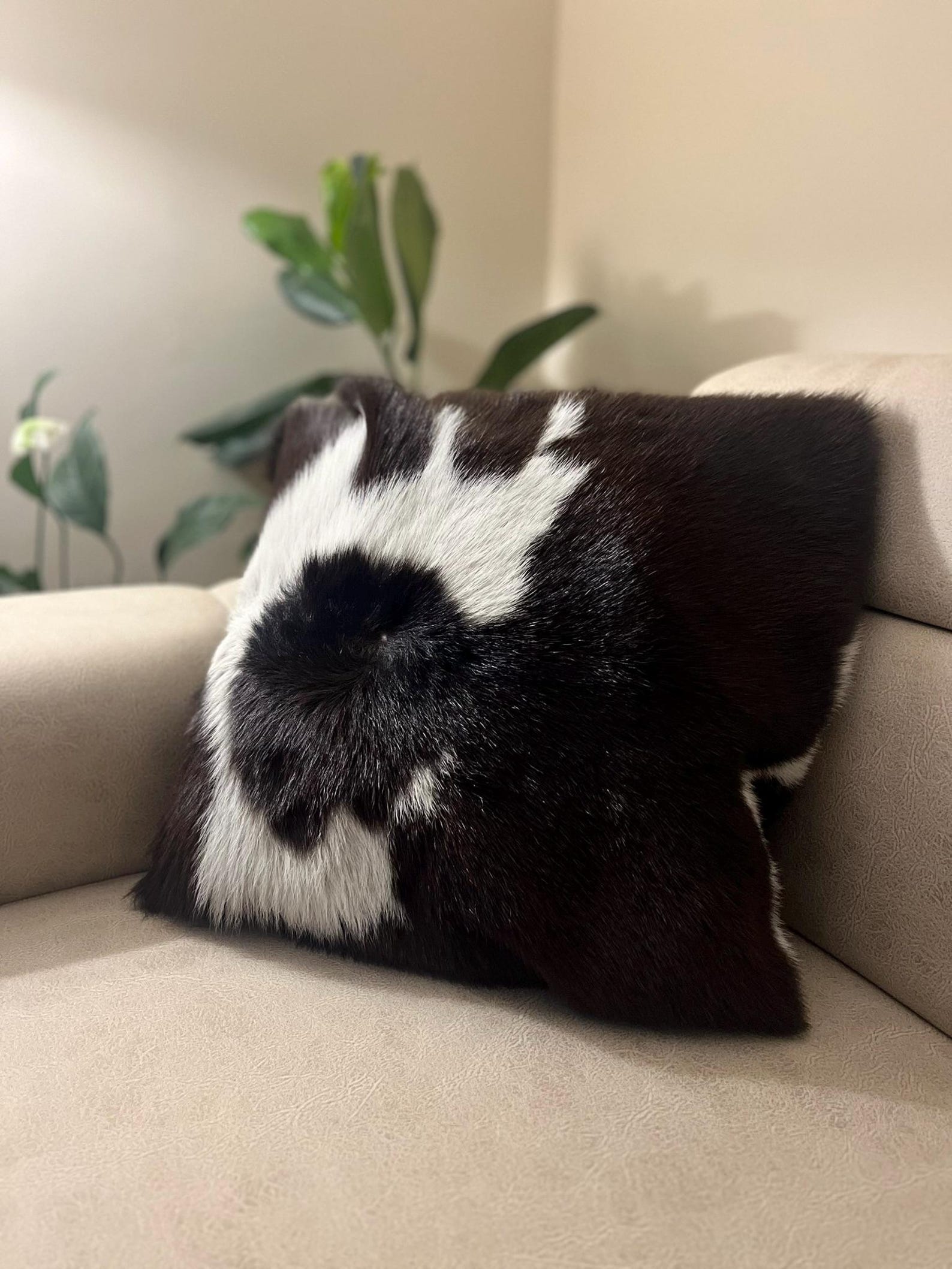 Set of 3 Natural Calf Hide Area Rug, Genuine Cowhide Area Rug, Calf ...