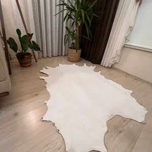 Pergamena di pelle di capra naturale, pergamena di vera pelle, pelle di pergamena conciata, pergamena-velina-pergamena vera-pelle di capra 38 x 20 pollici, 100 x 50 cm