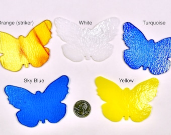 Fusible Glass Butterflies (And Prismatic Irid Butterfly Body) 90 coe