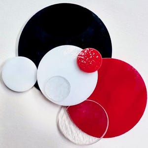 Fusible Glass Circles - 90 coe