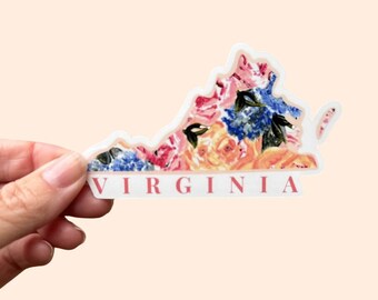 Virginia Flower Sticker