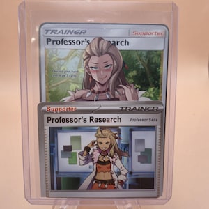 Goddess Story Style Metal Cards | Featuring Waifu Inspired Monster Professor Sada | Sexy Trading Card