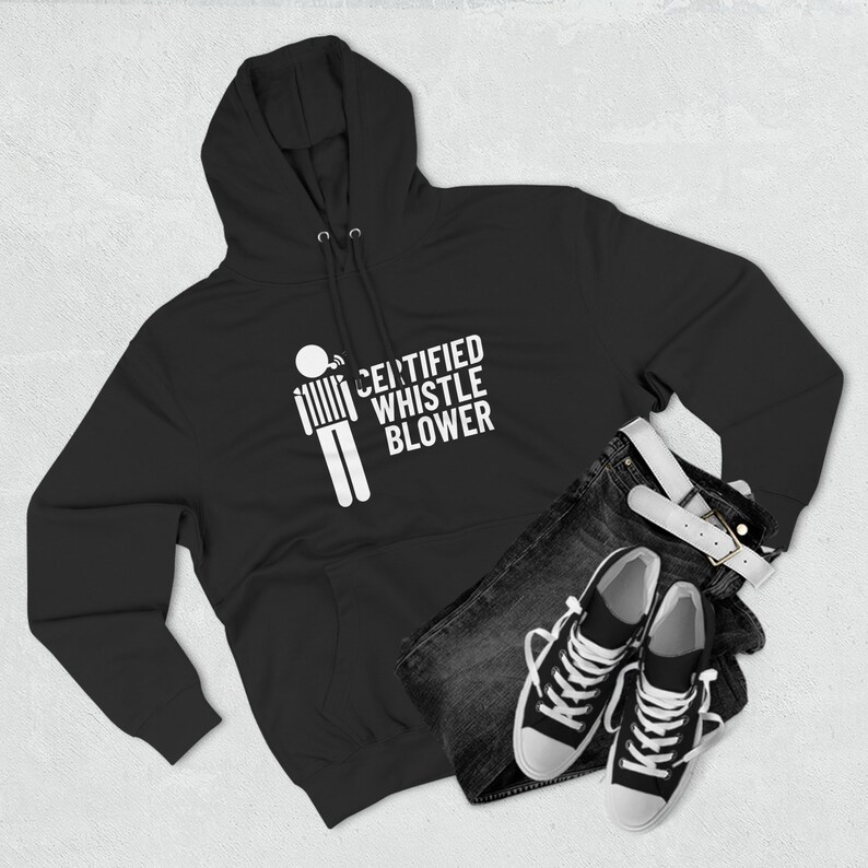 Basketball Referee Hoodie Referee Sweatshirt Certified Whistle Blower