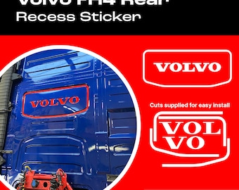 Naklejka na wnękę tylnej kabiny Volvo FH4