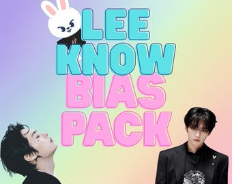 Lee Know Bias Pack | Stray Kids Photocards, Stickers & Print | Blind Box