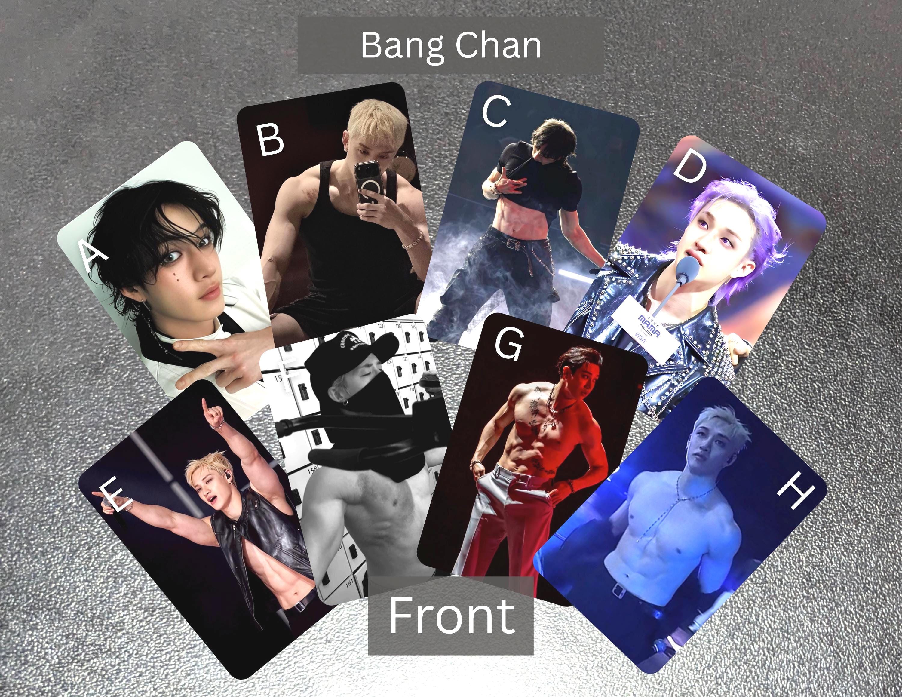 Bang Chan Wolf Chan Crossbody Bag PopUp Straykids Photocards