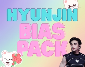 Hyunjin Bias Pack | Stray Kids Photocards, Stickers & Print | Blind Box