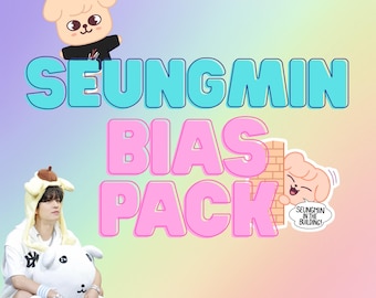 Seungmin Bias Pack | Stray Kids Photocards, Stickers & Print | Blind Box