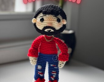 Anuel AA Amigurumi