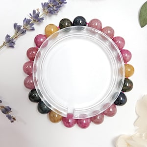 Colorful Tourmaline Bracelet- Tourmaline | Love • Balance • Protection