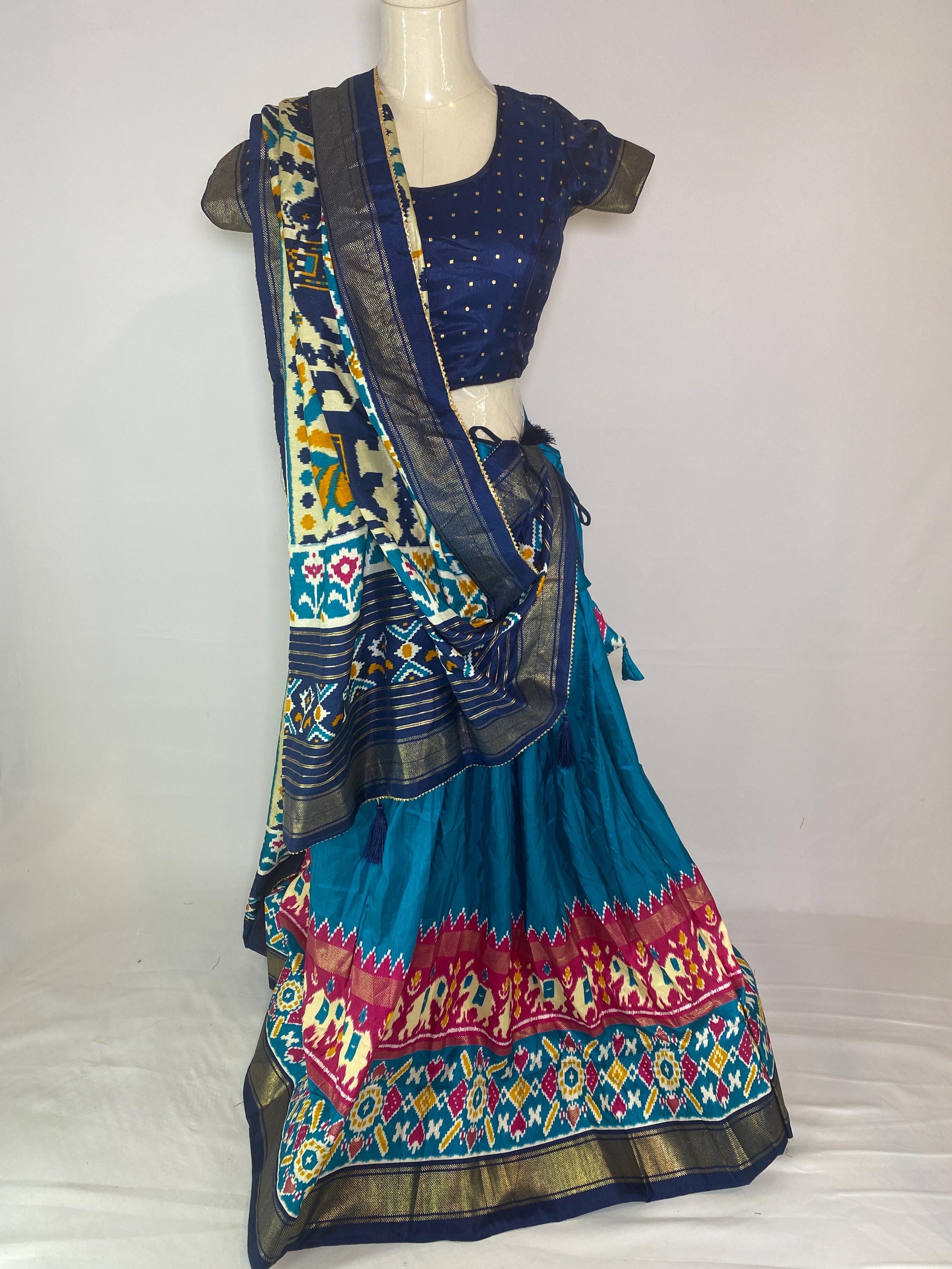 Blue Garba Outfits - Etsy