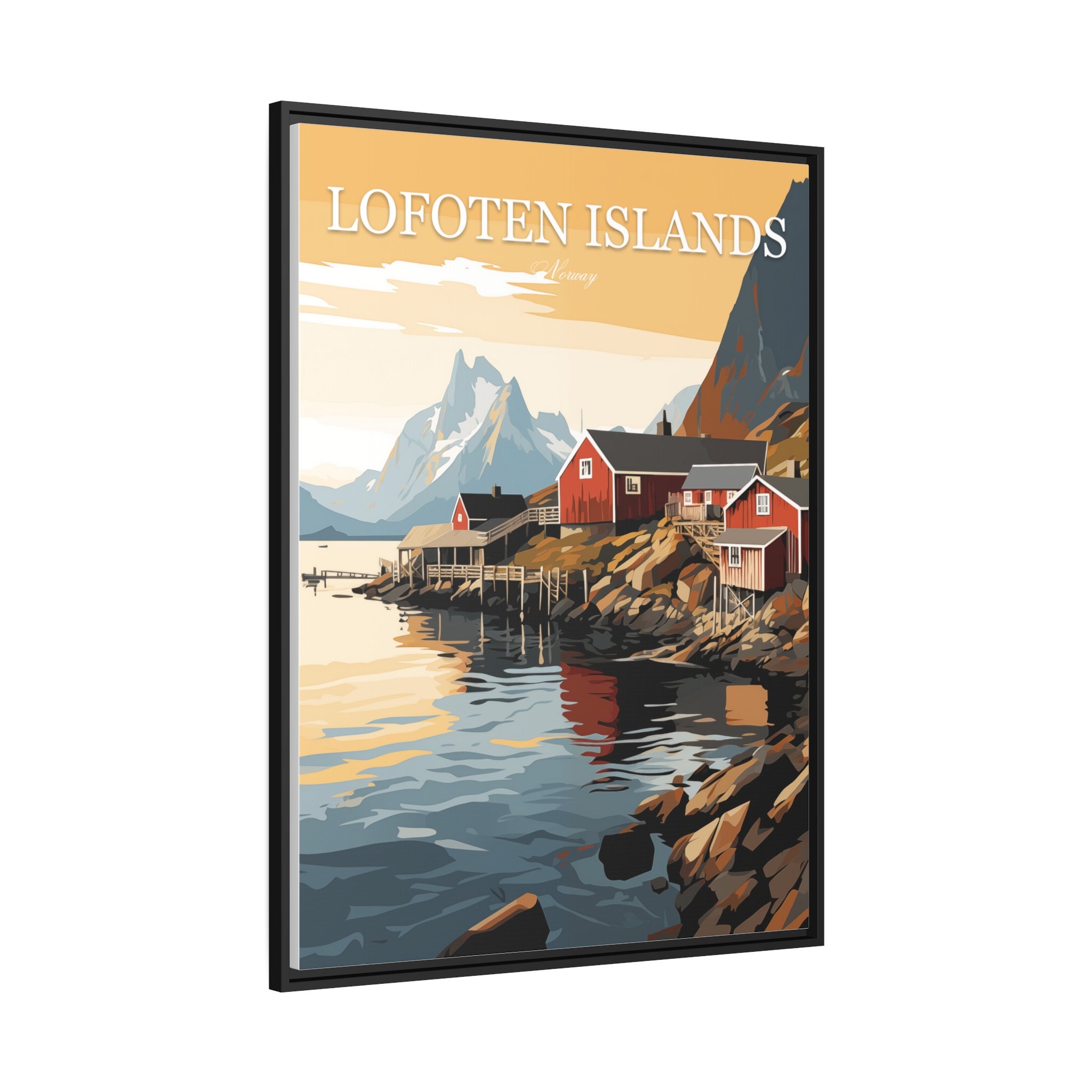 Photo inspiration: Visual Reference: Lofoten Islands Norway Print Wall Art Lofoten Islands Wall Hanging