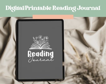 Digital Reading Tracker | Ipad | Kindle Scribe | Iphone